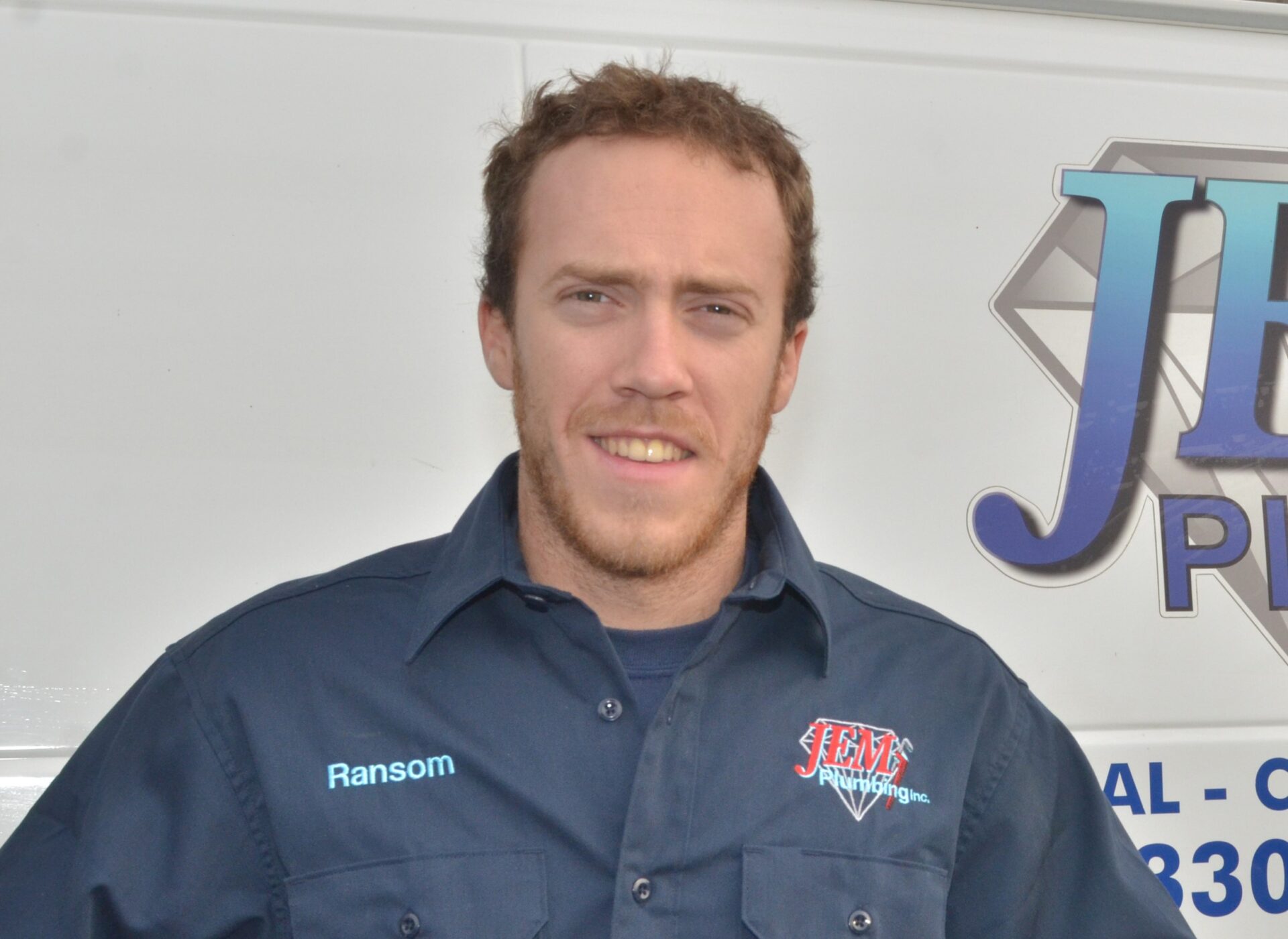 Ransom bio pic Ransom Justice: JEM Plumbing Lead Plumber, Commercial Projects/Equipment Operator