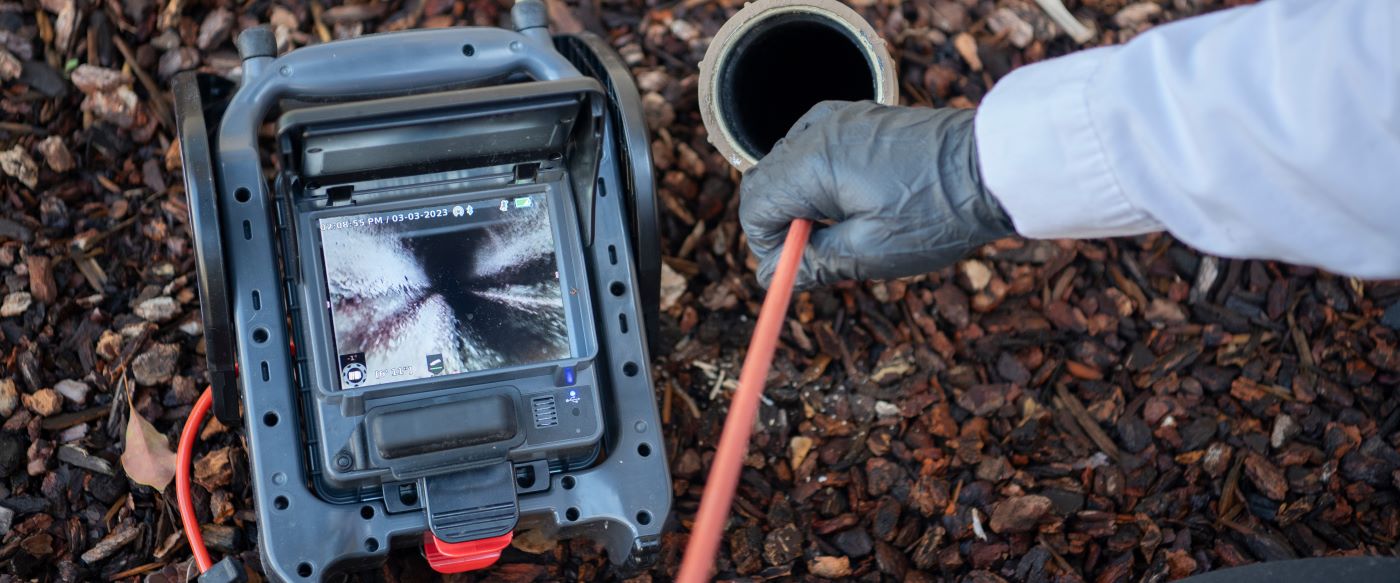 camera-inspection-wide Before disrupting any landscape, systems, or mechanicals, our camera inspection will help us identify the specific problem - and where it is.