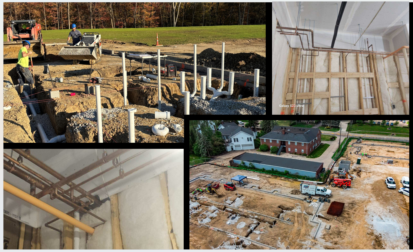 Goddard school new construction & finish plumbing