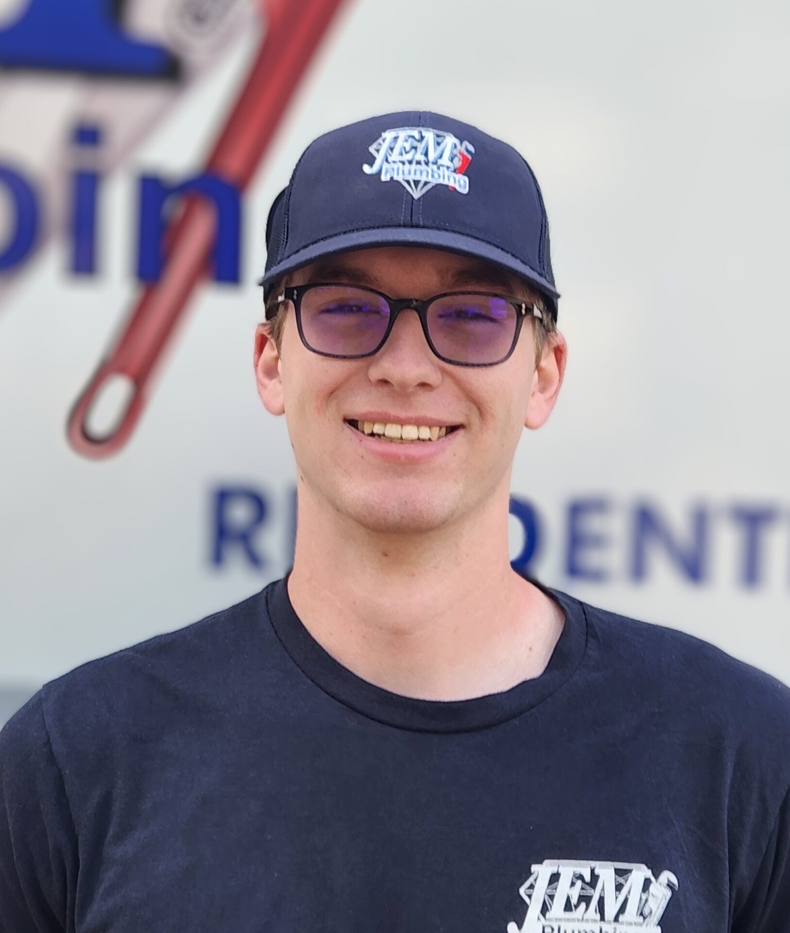 Ty Ty Carlson, plumbing apprentice
